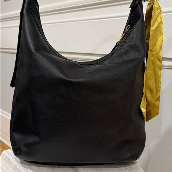 Kurt Geiger Bag Extra Large Chelsea Black Leather Hobo - Picture 8 of 17